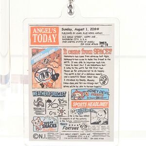Nakamura-kun - Angel Blue White Newspaper Acrylic Keychain